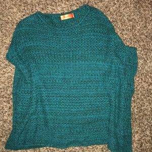 Oversized knit sweater